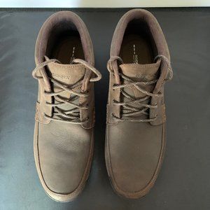 Mens Rockport Walkability Leather Boot Size 10W Brown